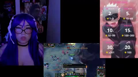 Snapshot of gloriette__ chatting on November 2025 07:01:01 AM LALISA online show from November 2025 07:01:01 AM