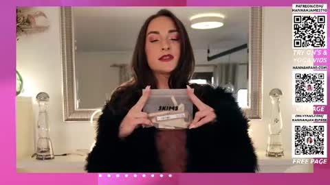 Snapshot of hannahjames710 chatting on June 2026 03:21:02 PM Hannah James online show from June 2026 03:21:02 PM