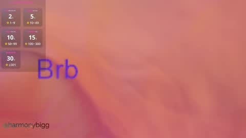 Snapshot of harmony_bigbreasts chatting on September 2025 02:55:02 PM HELP ME GET 100 THUMBS UP    - INDEPENDENT MODEL        online show from September 2025 02:55:02 PM