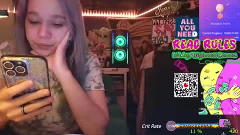 HiGHNESS CANNA online show from February 2025 12:41:02 PM