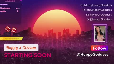 Snapshot of hoppygoddess chatting on October 2025 07:39:01 AM Hoppy online show from October 2025 07:39:01 AM
