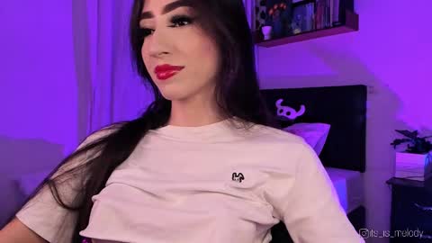 Snapshot of iammelody_ chatting on February 2025 03:36:02 AM Mel  online show from February 2025 03:36:02 AM