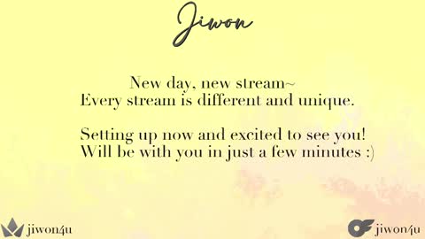 Jiwon online show from March 2025 07:51:02 AM