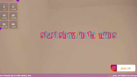 Juan Miguel online show from October 2025 10:59:02 AM