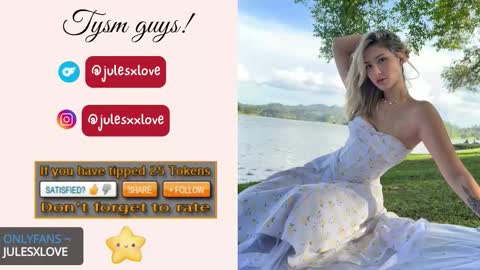 Snapshot of julesxdann chatting on October 2025 03:16:02 AM Jules and Dann  Dont forget to give us thumps up online show from October 2025 03:16:02 AM