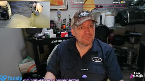 Snapshot of kenkuddles chatting on January 2025 11:43:02 AM Ken Kuddles online show from January 2025 11:43:02 AM