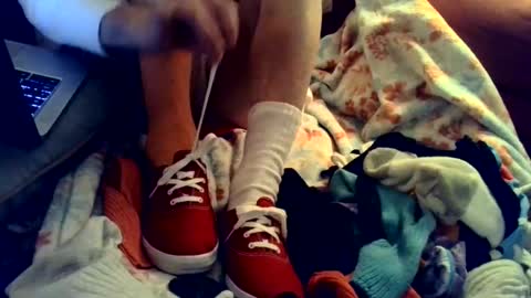 Snapshot of kinkysneakergirl chatting on February 2025 02:00:01 AM KinkySneakerGirl online show from February 2025 02:00:01 AM