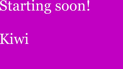 Kiwi online show from January 2026 11:59:01 AM