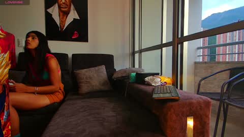 Snapshot of latin_couple77 chatting on January 2025 11:32:02 AM Sara y Andy online show from January 2025 11:32:02 AM