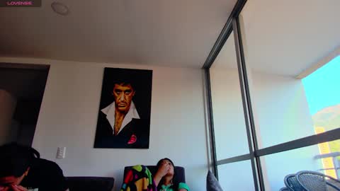 Snapshot of latin_couple77 chatting on January 2025 12:15:01 PM Sara y Andy online show from January 2025 12:15:01 PM