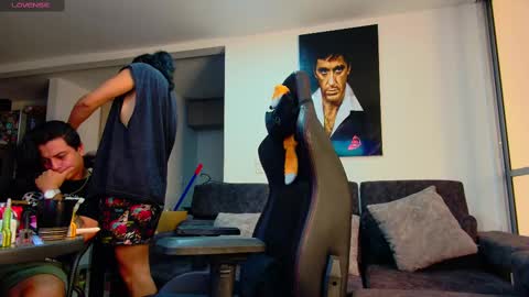 Snapshot of latin_couple77 chatting on March 2025 08:02:01 AM Sara y Andy online show from March 2025 08:02:01 AM