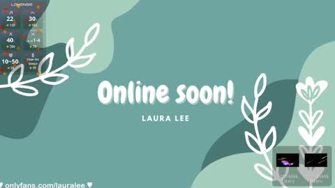 Laura Lee. online show from October 2025 01:38:01 AM