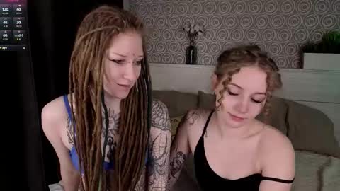 Hello our names are Kate and Alice this is our first day here. online show from February 2026 01:15:02 AM