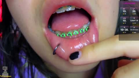 Snapshot of malicia_witch_ chatting on January 2025 02:33:01 AM Mar  Alicia     Rosie  v A L I C I A W I T C -  Meg Cherie online show from January 2025 02:33:01 AM