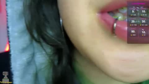 Snapshot of malicia_witch_ chatting on March 2025 03:06:01 AM Mar  Alicia     Rosie  v A L I C I A W I T C -  Meg Cherie online show from March 2025 03:06:01 AM