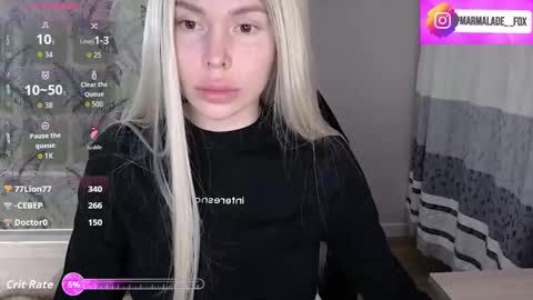 Snapshot of marmalade_fox chatting on November 2025 03:46:02 PM Marmalade Fox online show from November 2025 03:46:02 PM