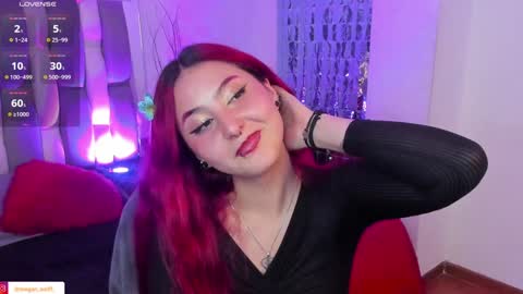 Snapshot of megan_wolf_1 chatting on January 2025 07:31:02 AM  Megan  Online 1200am To 600 am Colombian time online show from January 2025 07:31:02 AM