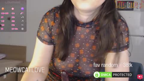 Snapshot of meowcatlove chatting on March 2025 10:42:01 PM meowcatlove online show from March 2025 10:42:01 PM
