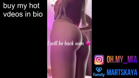 Mia Martskaya online show from September 2025 01:23:01 PM