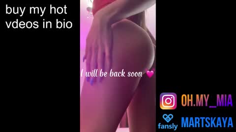 Mia Martskaya online show from September 2025 11:03:01 AM