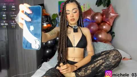 Snapshot of michele_rooss00 chatting on September 2025 01:00:01 AM melannie follow my new page online show from September 2025 01:00:01 AM