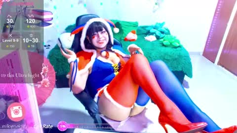 Snapshot of milkysakura chatting on December 2024 03:07:01 AM Abby Lilia online show from December 2024 03:07:01 AM
