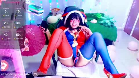 Snapshot of milkysakura chatting on February 2025 04:00:02 AM Abby Lilia online show from February 2025 04:00:02 AM