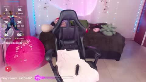 Snapshot of milkysakura chatting on October 2025 12:31:01 AM Abby Lilia online show from October 2025 12:31:01 AM