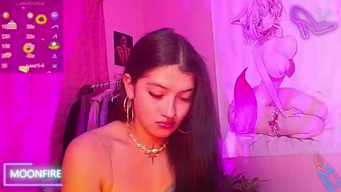 Snapshot of moonfiredance chatting on October 2025 08:12:02 AM Nicky  online show from October 2025 08:12:02 AM