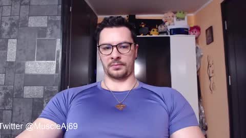 Snapshot of muscleaj69 chatting on March 2025 02:48:01 PM AJ online show from March 2025 02:48:01 PM