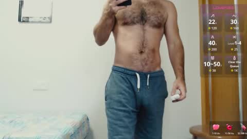 Snapshot of myhairymacho chatting on October 2025 08:00:02 AM Juan  OF  myhairymacho online show from October 2025 08:00:02 AM