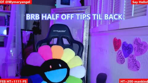 Snapshot of mymaryangel chatting on February 2025 02:22:02 AM mymaryangel online show from February 2025 02:22:02 AM