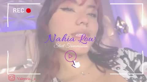 Snapshot of nahia_low chatting on February 2025 02:25:01 AM  Valeria  online show from February 2025 02:25:01 AM