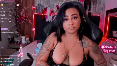 Snapshot of nekomisaki chatting on February 2025 11:14:02 PM Miah online show from February 2025 11:14:02 PM