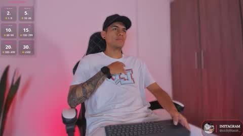 Snapshot of nickyblazze_ chatting on November 2025 11:57:02 AM Nicky online show from November 2025 11:57:02 AM