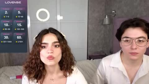 Snapshot of nightfloat chatting on February 2025 11:00:02 PM Daisy nd Tyler 3 online show from February 2025 11:00:02 PM