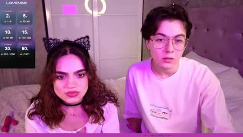 Snapshot of nightfloat chatting on February 2025 10:42:02 PM Daisy nd Tyler 3 online show from February 2025 10:42:02 PM