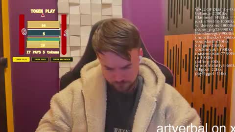 Snapshot of oscarsavage chatting on January 2026 06:13:01 PM Oscar Steel Savage online show from January 2026 06:13:01 PM