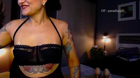 My alter ego Betinna Flowers - a tattooed Miss  -   Are you missing me come in here  -  online show from January 2025 09:10:01 PM
