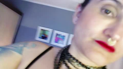 My alter ego Betinna Flowers - a tattooed Miss  -   Are you missing me come in here  -  online show from November 2025 09:04:01 PM