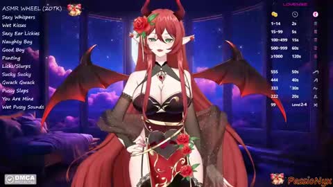 Snapshot of passionyx chatting on December 2024 05:07:01 AM Succubus Nyx online show from December 2024 05:07:01 AM