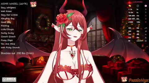 Snapshot of passionyx chatting on December 2024 04:30:02 AM Succubus Nyx online show from December 2024 04:30:02 AM