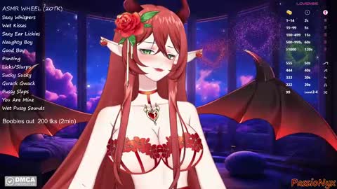 Snapshot of passionyx chatting on January 2025 05:05:02 AM Succubus Nyx online show from January 2025 05:05:02 AM
