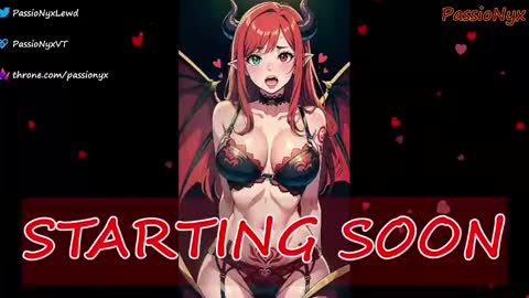 Snapshot of passionyx chatting on January 2025 12:59:01 AM Succubus Nyx online show from January 2025 12:59:01 AM