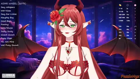 Snapshot of passionyx chatting on January 2025 04:49:01 AM Succubus Nyx online show from January 2025 04:49:01 AM