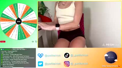 Petite Irish online show from March 2026 02:44:01 PM