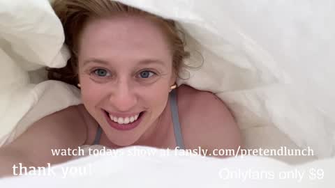 Snapshot of pretendlunch chatting on February 2025 10:12:01 PM Pretend online show from February 2025 10:12:01 PM