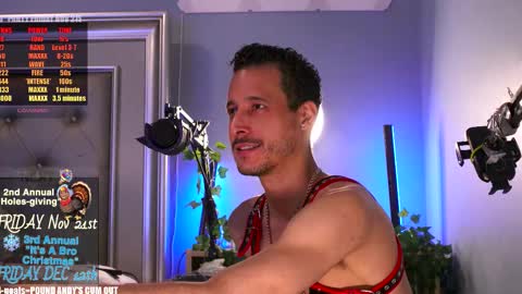 Andy Conda ITS A BRO CHRISTMAS PARTY FRIDAY DECEMBER 13TH 9pm est - LATE Mark Your Calendar online show from November 2025 02:10:02 AM