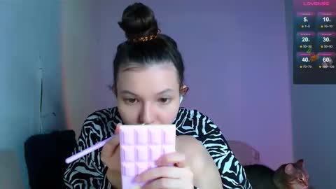 Snapshot of purple_peach chatting on February 2026 08:12:01 PM Carolyn online show from February 2026 08:12:01 PM