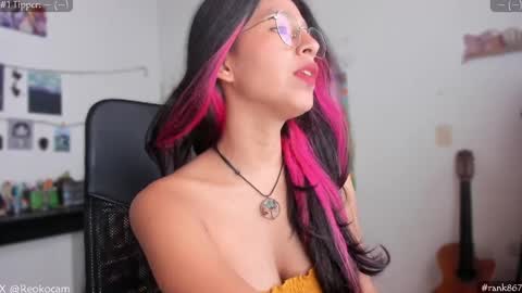 Snapshot of reoko_ chatting on May 2026 06:57:01 PM Reoko online show from May 2026 06:57:01 PM